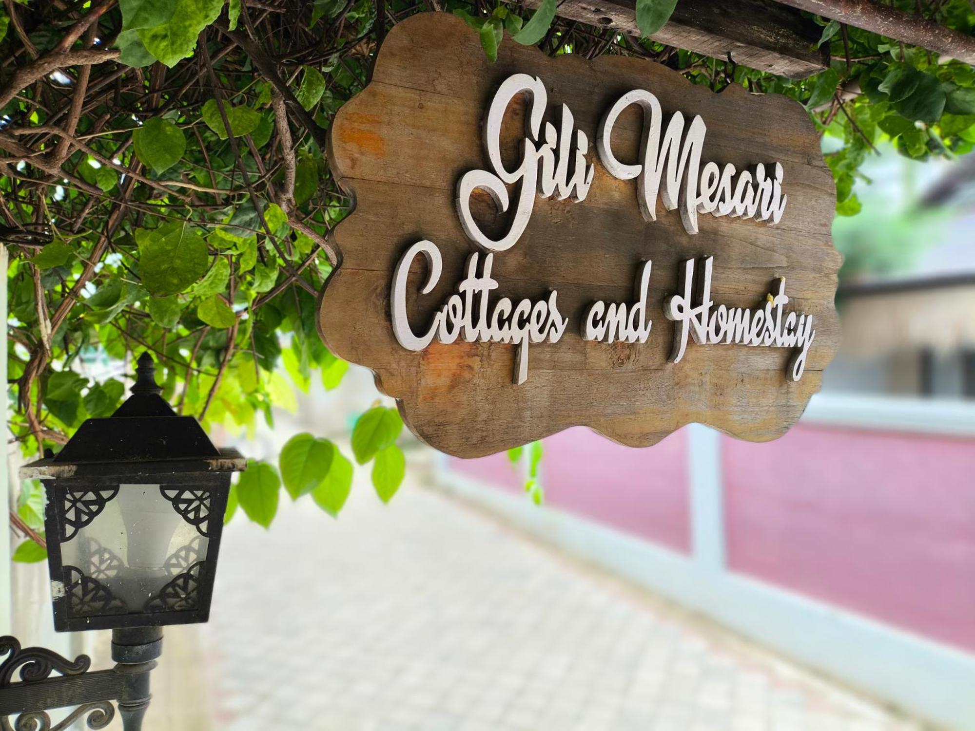 Gili Mesari Cottages & Homestay Gili Trawangan Eksteriør billede